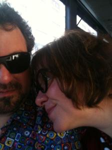 Just after we got hitched, 24 August 2011 (Helsinki)