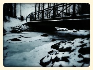 Day 27: Proekt 365 A familiar spot frozen over